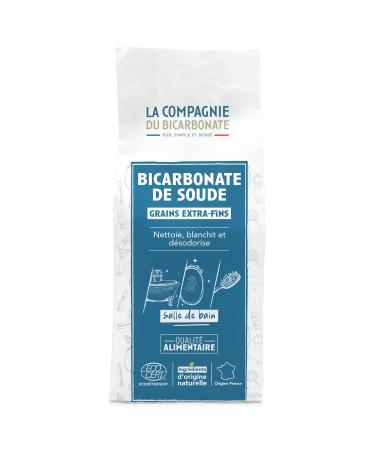 Bicarbonate de Soude Extra Fin - Sachet Kraft 1kg - Qualit Alimentaire Sup rieure - Usage Dentaire Cosm tique D odorant Maison - Poudre Polyvalente Ultra Pure- La Compagnie du Bicarbonate