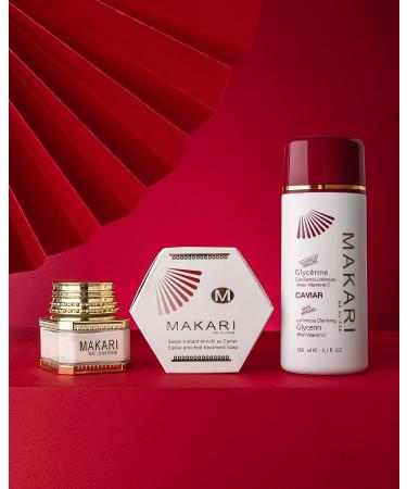 Makari Classic Caviar Skin Brightening Body Glycerin 5.1 fl.oz - Anti-Aging Gel-Cream | Moisturizing & Brightening for Dark Marks, Scars, Wrinkles, Dry Patches - Buy Online on GoSupps.com