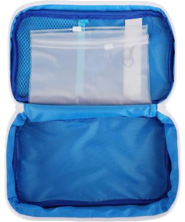 Oxford Fabric Medical Bag | Travel First Aid Kit | Caregiver Emergency Bag - Red/White/Blue for Families - Buy Online on GoSupps.com