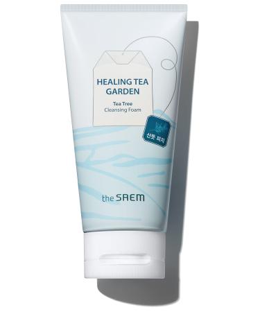 The Saem Facial Cleansing Foam for Oily Skin with Tea Tree Extract Eliminates excess fat Soft and rich foam Content 150ml
