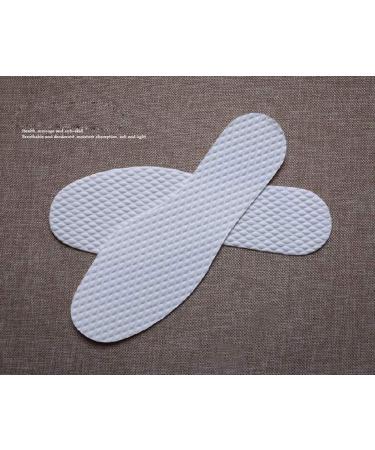 10 Pairs White Disposable Breathable Barefoot Insoles - Men's 26CM | Sweat Absorbing Shoe Pads for Running & Hiking - Buy Online on GoSupps.com