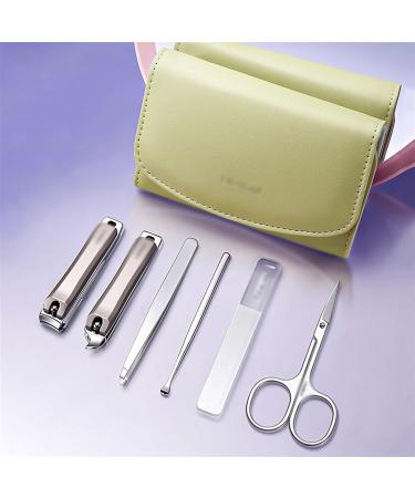 Nail Clippers Nail Clipper Kit Women's Nail Clipper Set 6 Pieces Stainless Steel Manicure Kit with Nail Clippers Portable Travel Nail Care Tools (Color : Pink) - Buy Online on GoSupps.com