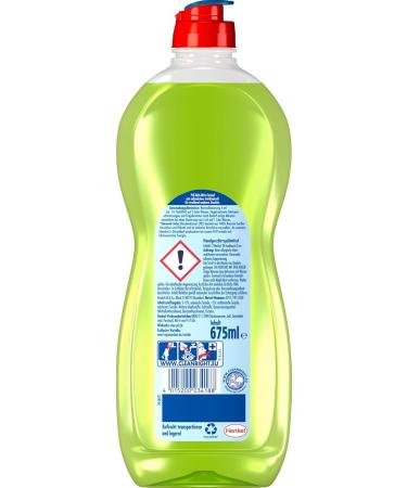 Pril Original Limette Dishwashing Detergent (12x 675 ml) - Powerful Cold Water Clean & Fresh Lime Scent - Buy Online on GoSupps.com