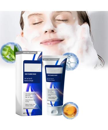 Orgrul 100g - Foaming Acne Cleanser - Gentle Facial Cleanser - Facial Cleanser - Pore Oil - BHA Gel - Deep Pore Cleansing - For the Face - Suitable for