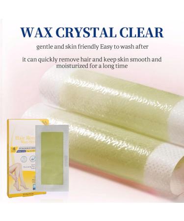 20 Wax Strips for Safe & Easy Hair Removal - Deep Cleaning for Face Arms Legs & Bikini - Mild Formula for Women - Buy Online on GoSupps.com