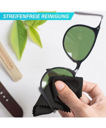 Frambay 6-Pack Microfiber Glasses Cleaning Cloths - Optician Quality Perfect for Glasses Cell Phones & Cameras - 18x15cm - Buy Online on GoSupps.com