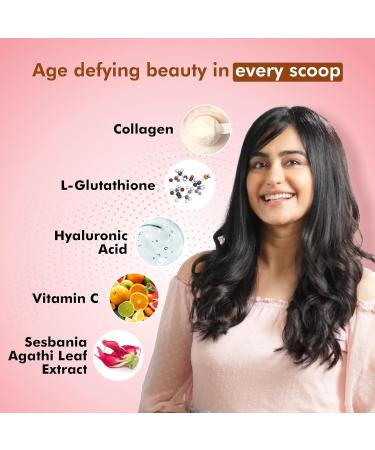 FYTT-IKA HEALTHCARE PRODUCTS Let It Glow Collagen Supplement for Men&Women L- Glutathione Vitamin C Sesbania Agati Extract Promotes Healthy Skin Hairs and Nails(Pineapple Powder Pack of 1) - Buy Online on GoSupps.com