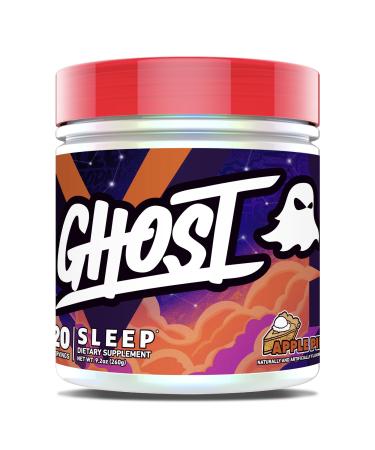GHOST Sleep Dietary Supplement Apple Pie - Recovery & Rest with Premium Ingredients Including Melatonin Colostrum & Ashwagandha - Supports Sleep Quality - Gluten-Free & Sugar-Free