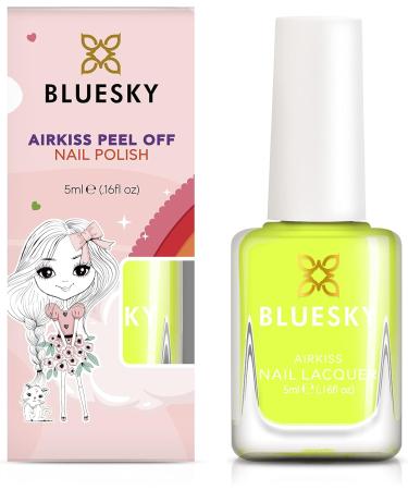 Bluesky Kids Nail Varnish ZING Yellow. Easy Peel-off Non-Toxic Water- based Odour-free Nail Polish for Kids 5ml - Buy Online on GoSupps.com
