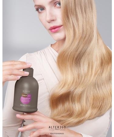Alter Ego CHROMEGO Silver Maintain Conditioner | Purple Conditioner for Blonde Silver Gray and Highlighted Hair 950 ml *New Packaging (2024)* 950 ml (Pack of 1) - Buy Online on GoSupps.com