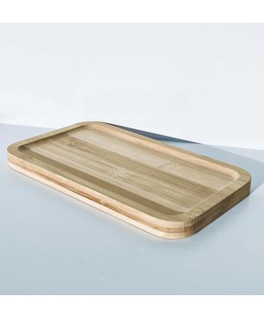 Customizable Bamboo Tray | 100% Natural Solid Bamboo | Laser Engraving for Names Logos & Special Occasions - International Shipping - Buy Online on GoSupps.com