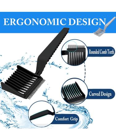 2Pcs Barber Fade Comb Blend Friend Fade Comb Professional Hair Blending Tool Hair Blending Comb Heat Resistant Flattop Comb Hair Cutting Tool For Hair Salon Men At Home Or Barber Accessories - Buy Online on GoSupps.com