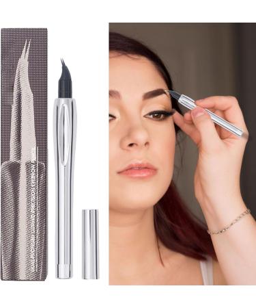 Two Interest Eyebrow Pencil08ml Precision Pencil for Natural Eyebrows Durable and Easy to Apply Ideal for Eye Makeup Brown - Buy Online on GoSupps.com