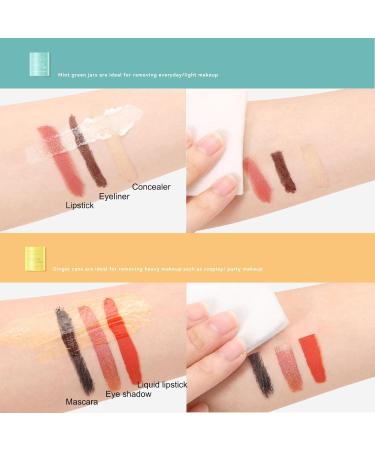 Elegauit Makeup Remover Cleansing Balm Set 2PCS Gentle and Nourishing Makeup Removing Balm with Ginger Natural Deep Pore Cleanser for Eye Lip or Face Makeup Cold & Warm Ecleanbalm-008 - Buy Online on GoSupps.com