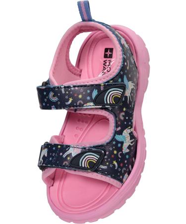 Buy Mountain Warehouse Children's Sandals - Neoprene-Lined Beach Shoes | Hard-Wearing Summer Sandals with Velcro Fastener & Removable Heel Strap - EU Size 33 Rosa 01 - Buy Online on GoSupps.com