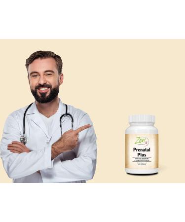 Prenatal Plus Multivitamin - Best Prenatal Vitamins - Best Multivitamin For Pregnant and Nursing Women With DHA Herbal Extracts & More - Supports Healthy DHA Levels Mothers During Pregnancy- 120 Tabs - Buy Online on GoSupps.com