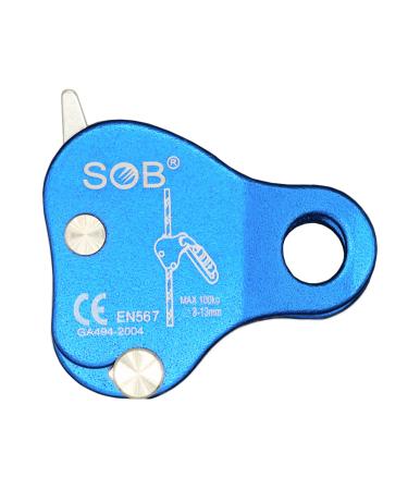 SOB Climbing Fall Protection Device The Riser Protects The Aluminum Magnesium Alloy Rope Clip, which is Used for high-Altitude Operation and Rescue During Climbing Rocks