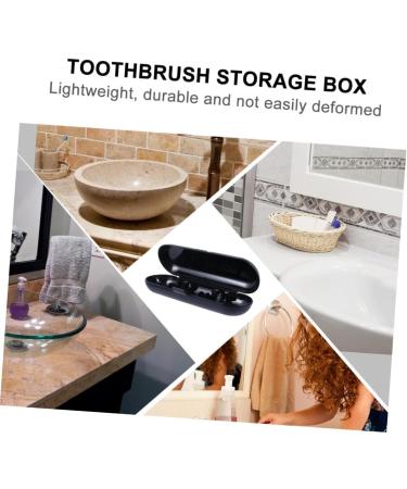 Tovinanna 2-Piece Electric Toothbrush Holder & Case | Stylish Toothbrush Box for Travel | International Shipping - Buy Online on GoSupps.com