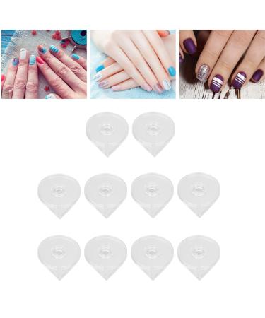 Nail Striping Roller Box - 10PCs Nail Art Striping Case for Easy Cutting | Professional & Home Use - Buy Online on GoSupps.com