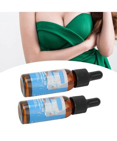 Essential Breast Oil - 2 Piece Set for Fuller Nourished and Tightened Breasts | Moisturizing & Massaging Oil for Breast Enlargement - Buy Online on GoSupps.com