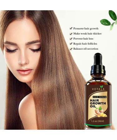 VOTALA Hair Growth Serum | Anti Hair Loss Treatment for Men & Women | Promotes Thicker & Stronger Hair with Regrowth Benefits - Buy Online on GoSupps.com
