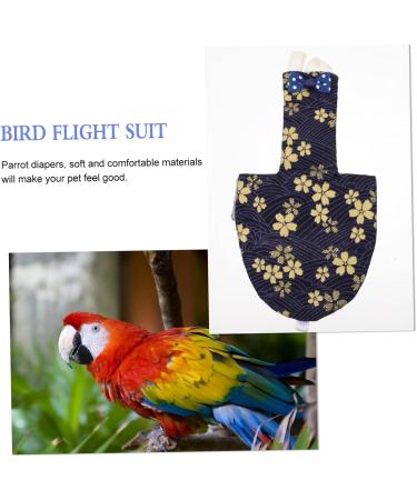 Buy Bcoath Parrot Diaper & Flight Suit - Reusable Pet Bird Cosplay Outfit for Nymphensittich - International Shipping Available - Buy Online on GoSupps.com