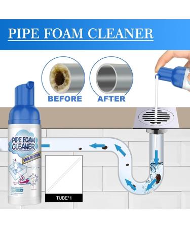 2PCS Yougo Drain Cleaner Get out Foaming Drain Cleaner Liquid Hair Drain Clog Remover & Cleaner - Buy Online on GoSupps.com