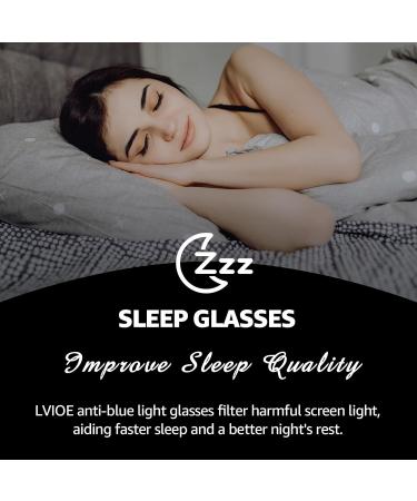 LVIOE Fit Over Blue Light Blocking Glasses for Men & Women - Anti-Blue Light 99% - Reduce Eyestrain & Sleep Better - LB0311M A02 Grey Orange - Buy Online on GoSupps.com