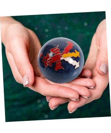 Fomiyes Fitness Handballs & Massage Roller - Stress Relief Exercise & Foot Sole Massage Device in Medium Green - Buy Online on GoSupps.com