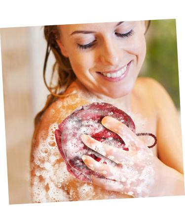 Didiseaon 3 Pcs Bath Ball & Sponge Set - Body Scrub Loofah for Women - Travel Friendly Shower Scrubber & Bath Wipe - Buy Online on GoSupps.com