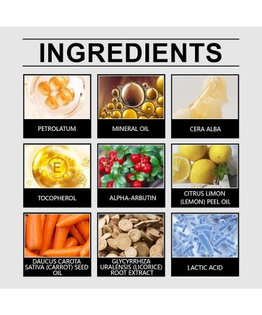  G n rique 2PC Lip Lightening Cream Anti-Aging Brightening Lip Balm Deep Repair and Moisturizing Anti-Pigmentation Care for Smokers and Non-Smokers - Buy Online on GoSupps.com