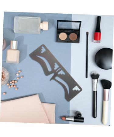 FOMIYES 8 Pcs Eyebrow Ruler Makeup Stencil Makeup Stuff Tool Brow Shaping Stencil Sticker Eyebrow Trimming - Buy Online on GoSupps.com
