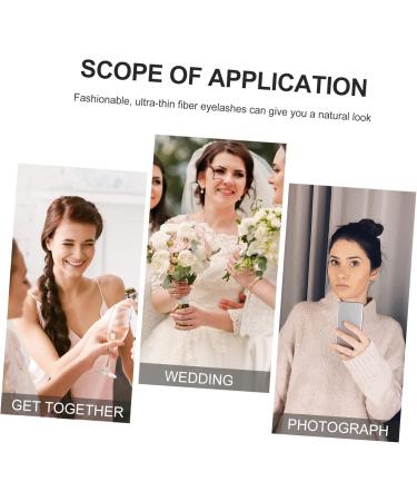 DRESSOOS 7 Pairs Three-dimensional false eyelashes Manmade Fiber 3D Eyelashes fake eyelash Art Eyelashes Handmade Eyelashes dense fiber eyelashes fluffy artificial fiber Accessories 6d - Buy Online on GoSupps.com