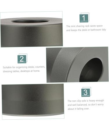 Magiclulu Razor Holder Stand for Men - Durable Aluminum Shaving Organizer for Shower & Beard Care - Buy Online on GoSupps.com