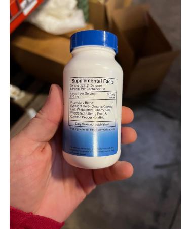 Dr. Christopher's Bilberry Eye Formula Capsules 100 Vegi-Caps - Buy Online on GoSupps.com