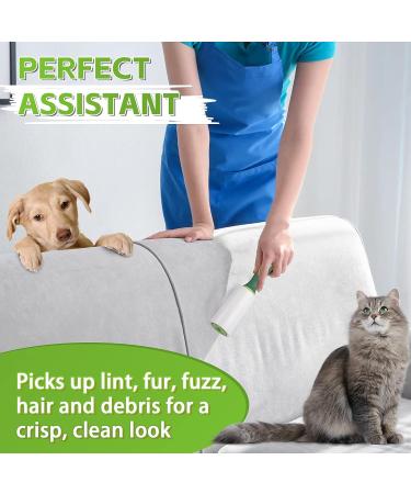 SPRIBLOSS Extra Sticky Lint Roller for Pet Hair - 660 Sheets - 2 Handles + 6 Refills - Portable Travel Size - Dog & Cat Hair Remover - Buy Online on GoSupps.com