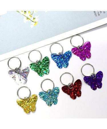 NAISKA Butterfly Braid Clips - Colorful Charms Hair Jewelry for Women & Girls (24PCS) - Buy Online on GoSupps.com