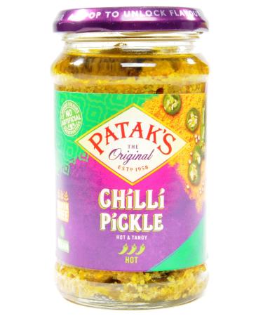 (BUNDLE of 2)| Patak s Chilli Pickle 283g (EUR 14 49/1kg) 2-pack - Buy Online on GoSupps.com