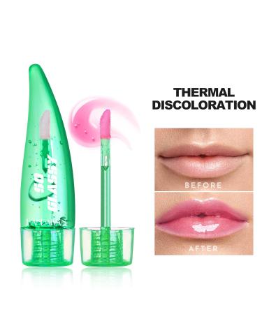 Buy AKARY Lip Glow Color Changing Lip & Cheek Oil | pH Reacting Tinted Plumping Lip Gloss | Long-Lasting Moisture & Radiant Finish - 04 Thermal Discoloration - Buy Online on GoSupps.com