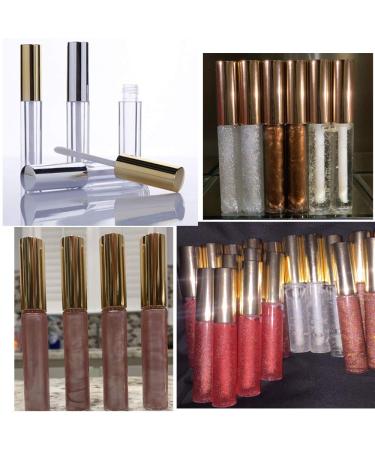 Just Be Yourself Lip Gloss Tubes Set - 30pcs Refillable Containers with Wand, Clear Plastic Makeup Tool - 10ml Bottle - Buy Online on GoSupps.com