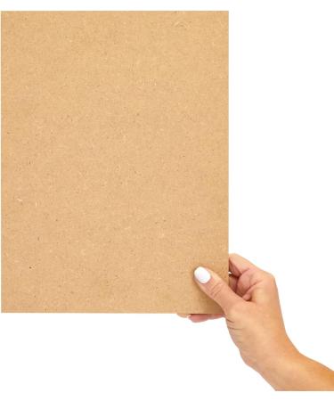 0.25 Thick MDF Chipboard Sheets for Painting, Arts and Crafts - 9x12 inches, 12 Pack - Buy Online on GoSupps.com