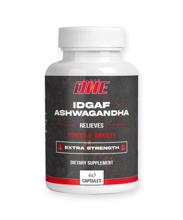 Class One Stress Support Ashwagandha Supplement for Calm & Balance 60 Capsules Non-GMO Gluten-Free