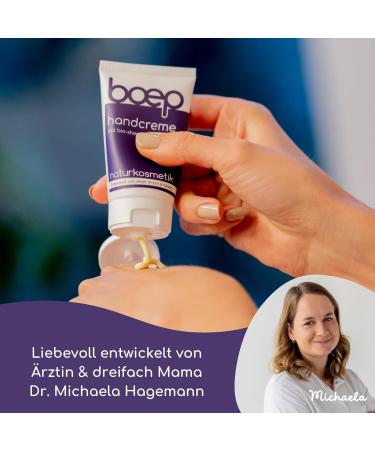 boep Hand Cream | For Dry or Chapped Skin | Natural Vegan Cosmetics with Shea Butter & Calendula | Travel Size | For Women Men Children & Pregnant Women (40ml) - Buy Online on GoSupps.com