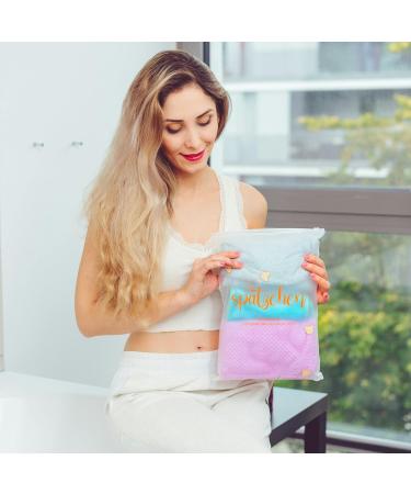 Spaetzen 2x Haarturban & Free Makeup Remover | Microfiber Hair Towel Fast-Drying Turban Cloth with Buttons - Perfect for International Shipping - Buy Online on GoSupps.com