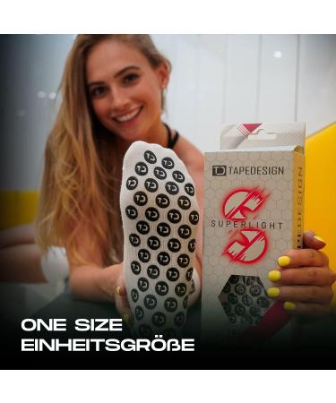 Superlight Non-Slip Football Socks | Ultra-Light Breathable Sports Socks with Rubberized Knobs for Men & Women - Tapedesign - Buy Online on GoSupps.com