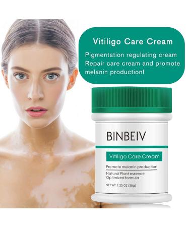 BINBEIV Vitiligo Care Cream - Pigmentation Regulating Formula | Fade Vitiligo & Boost Melanocytes - Buy Online on GoSupps.com