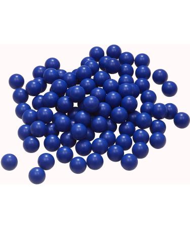 100 Rounds Solid Nylon 50 Cal. Paintballs | 50 Cal Rubber Balls Ammo for Tr50 | Self Defense Blue - Buy Online on GoSupps.com