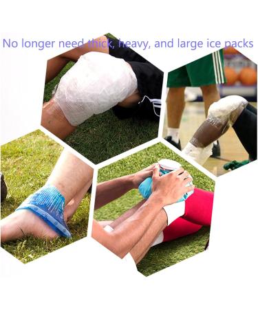 Gel Cool Skin Sheets - Skin-Friendly Soothing Hydrogel Gel Cooling Pads | Skin Care Products for Ankles Shoulder Wrist Hip Knees Elbow Jacekee - Buy Online on GoSupps.com