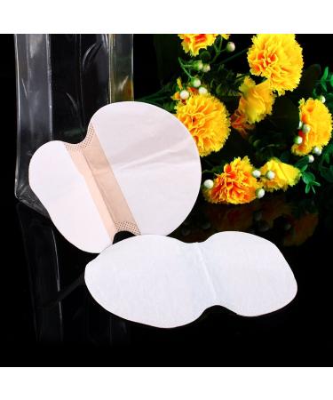 Underarm Sweat Pads 50 Pair - Disposable Absorbent Patches for Hyperhidrosis - Non-Visible Dress Guards for Excessive Sweating - Buy Online on GoSupps.com