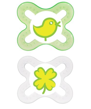 MAM Pacifier Start Silicone 0-2 months 2 pieces FH - Neutral